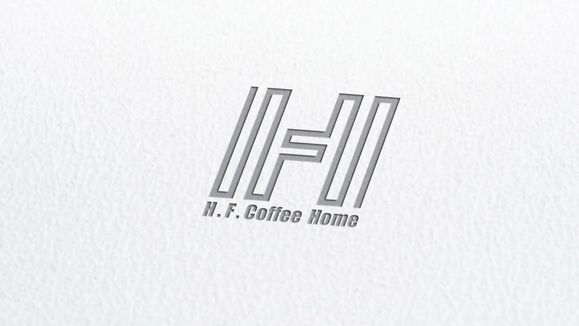 HF Coffee Home 咖啡廳 Logo 設計