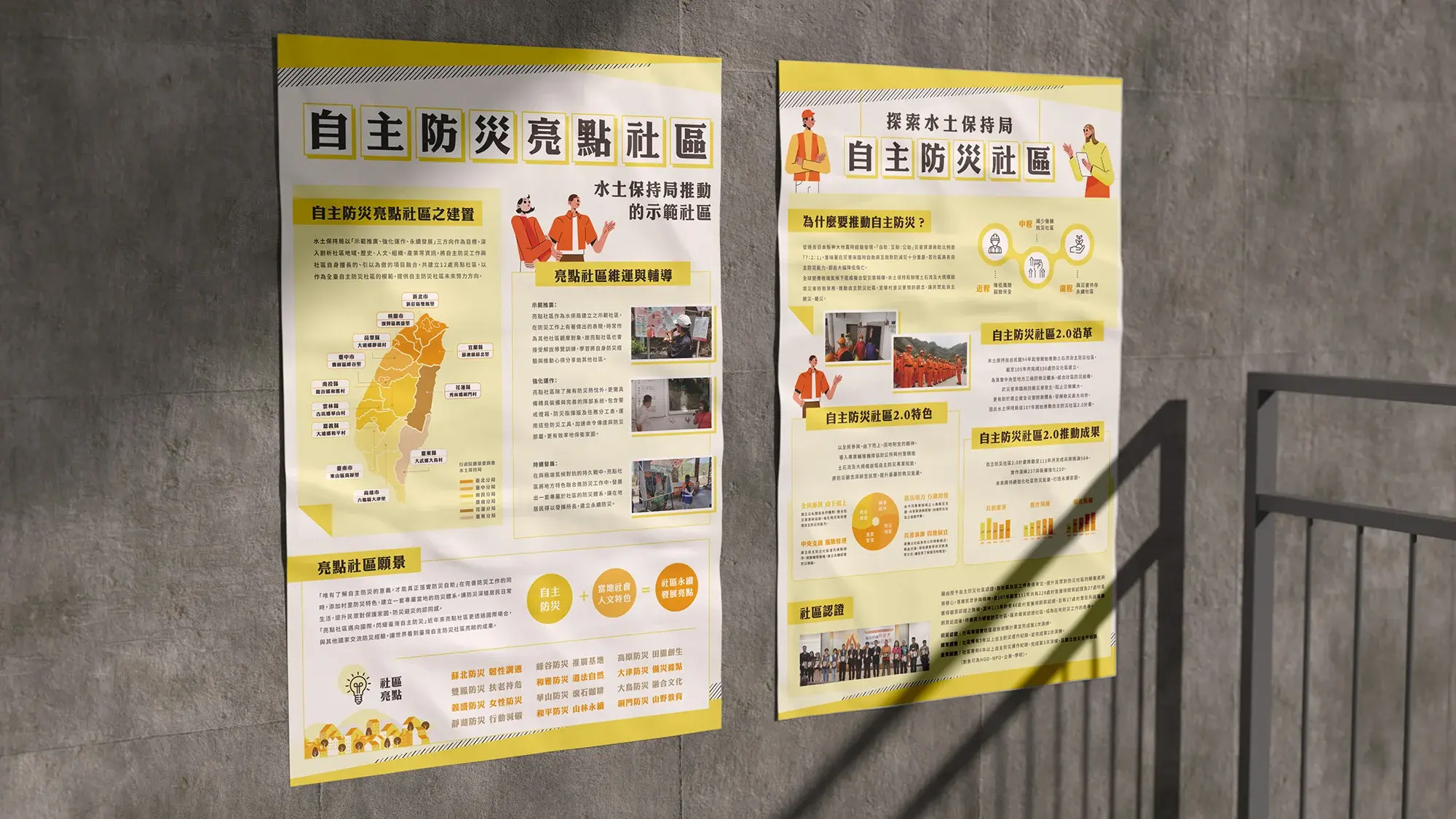 水土保持局｜防災海報設計